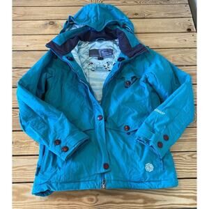 Scott Hooded Snow Ski Size Medium Women’s Blue Full Zip